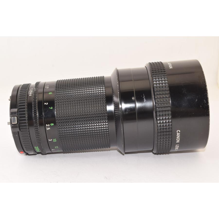 【完動•美品】 Canon New FD 200mm f2.8 Canon キャノン New FD 200mm F2.8 後期型 J2506044 : KawachiCamera