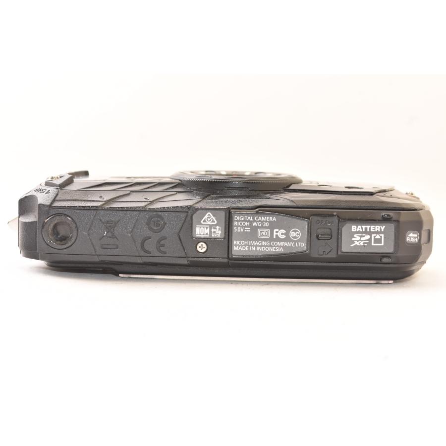 RICOH リコー WG-30 エボニーブラック ショット数7955回 コンパクト
