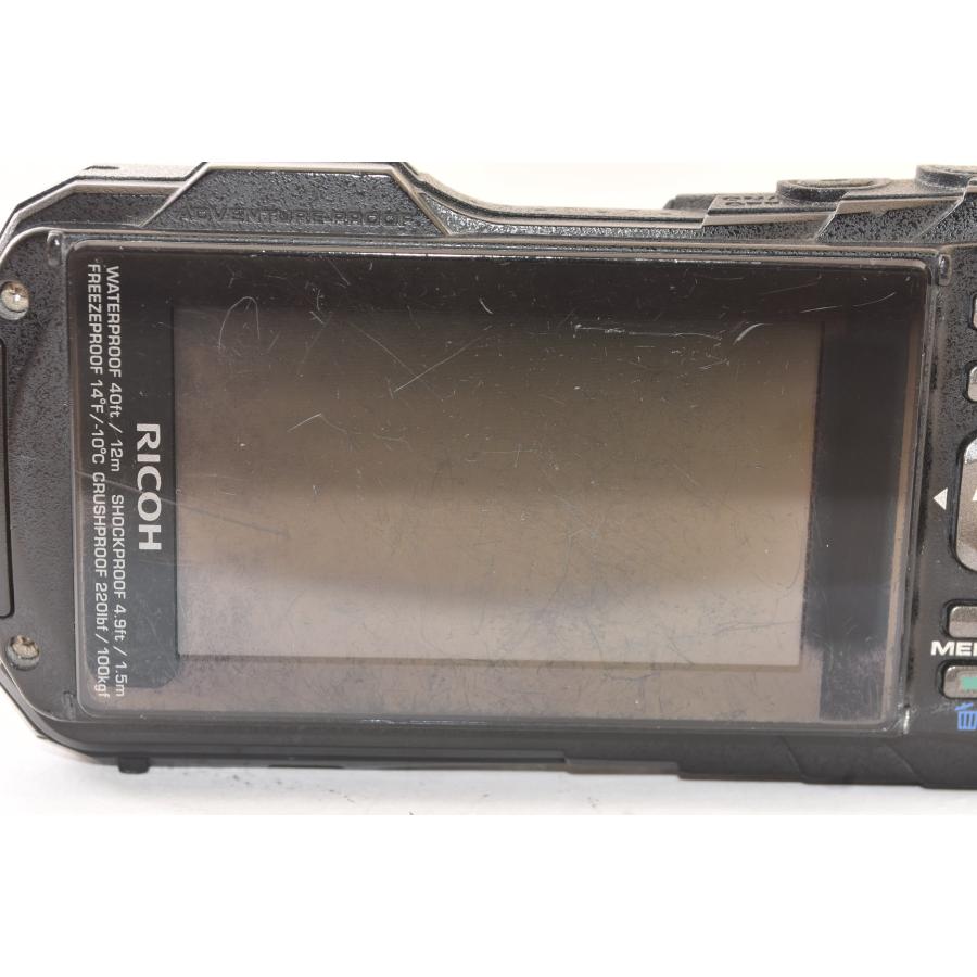 RICOH WG30エボニーBLACK良品 動作確認済 RICOH リコー WG-30 エボニー