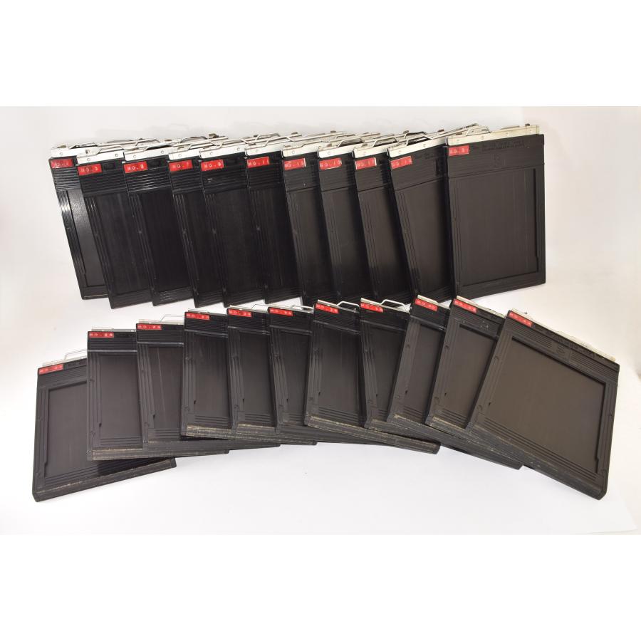 TOYO カットフィルムホルダー 4x5 4枚 TOYO トヨ CUT FILM HOLDER 4X5 カットフィルムホルダー 22枚セット