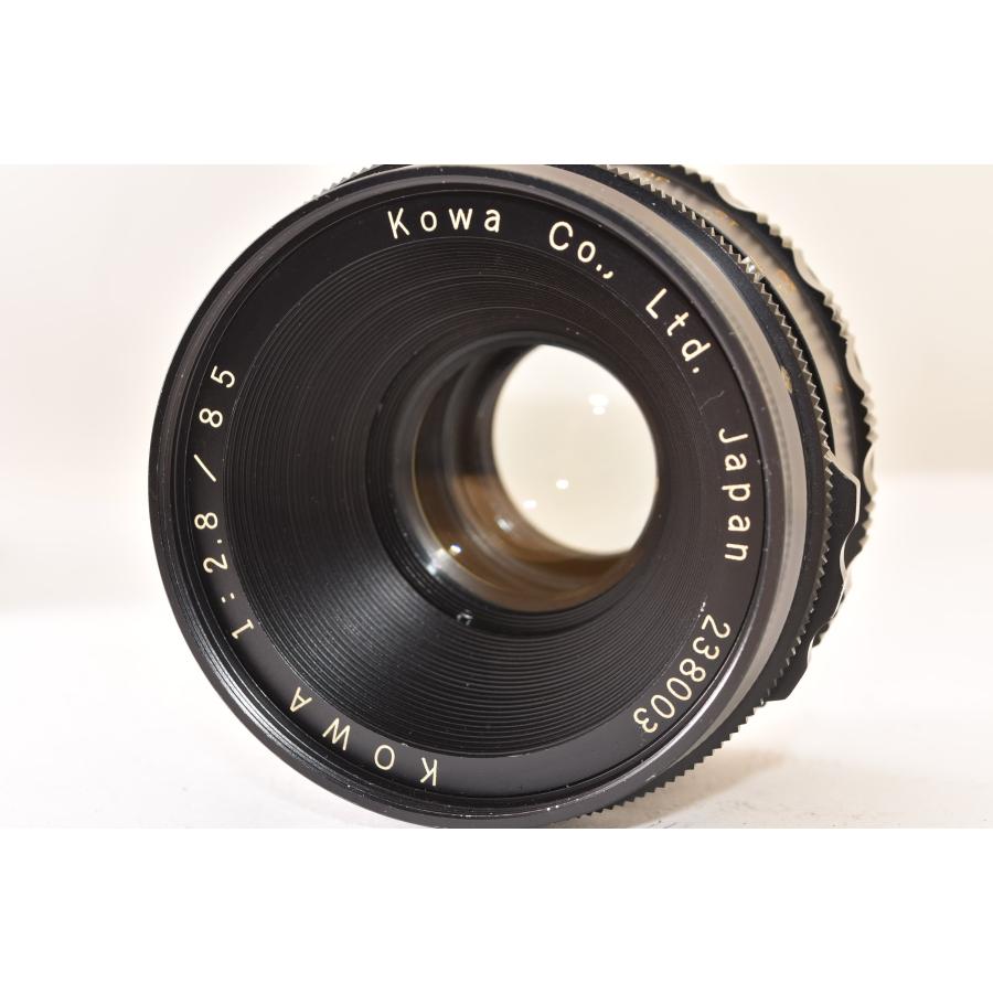 ☆ジャンク品☆ Kowa コーワ SIX ＋85mm F2.8 ブラック 中判カメラ