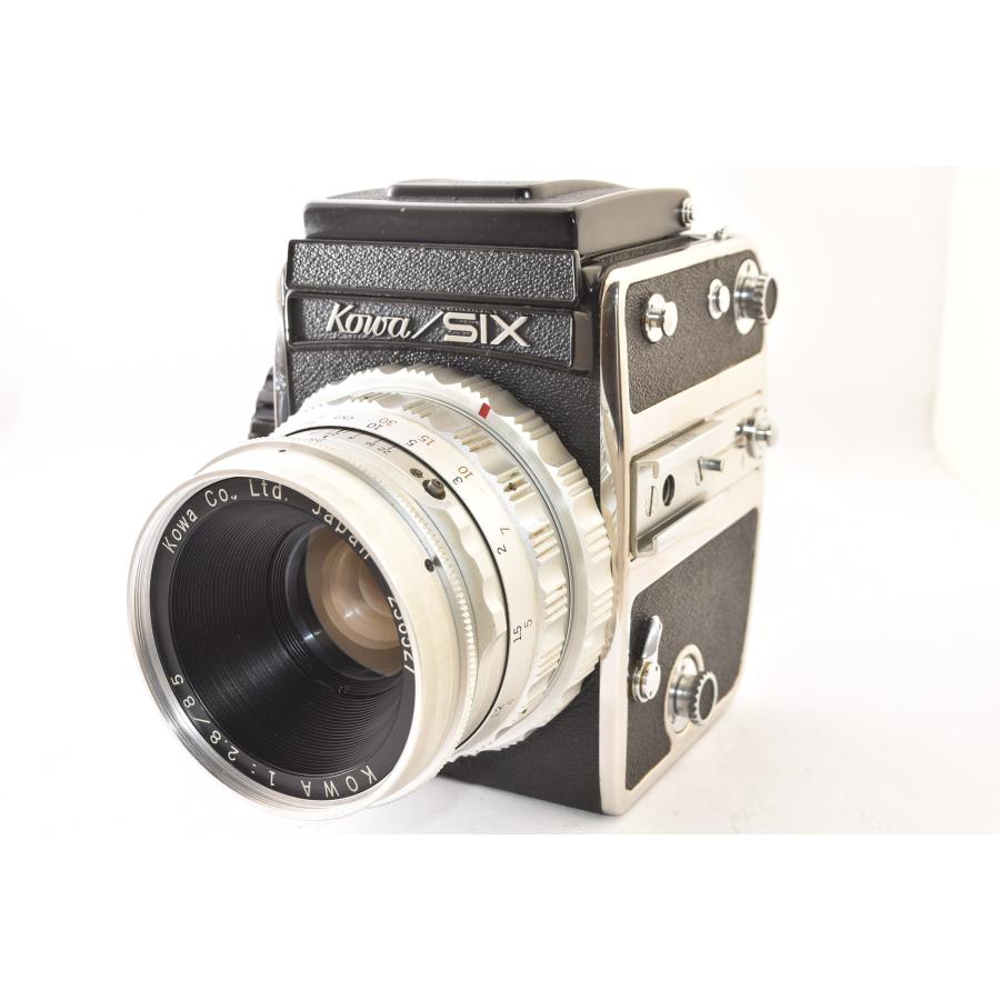 ☆ジャンク品☆ Kowa コーワ SIX ＋85mm F2.8 シルバー 中判カメラ