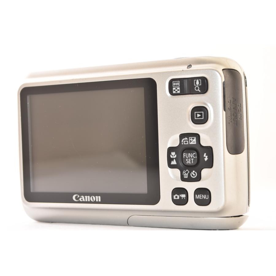 Canon キャノン PowerShot A495 シルバー コンパクトデジタルカメラ