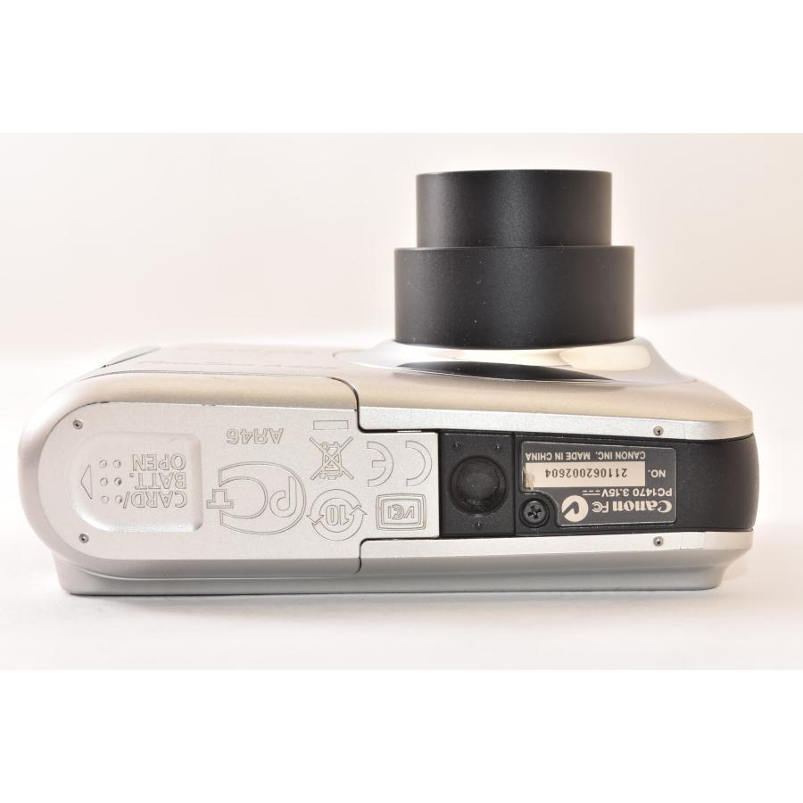Canon キャノン PowerShot A495 シルバー コンパクトデジタルカメラ