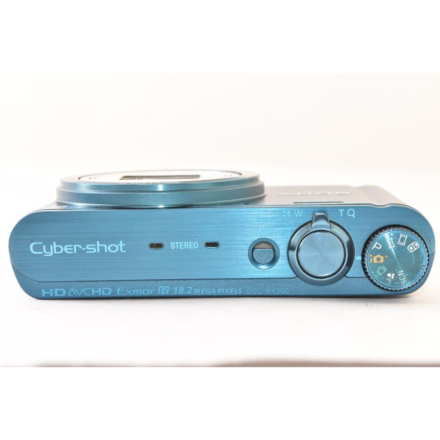 ☆ジャンク品☆ SONY ソニー Cyber-shot DSC-WX300 ブルー コンパクト