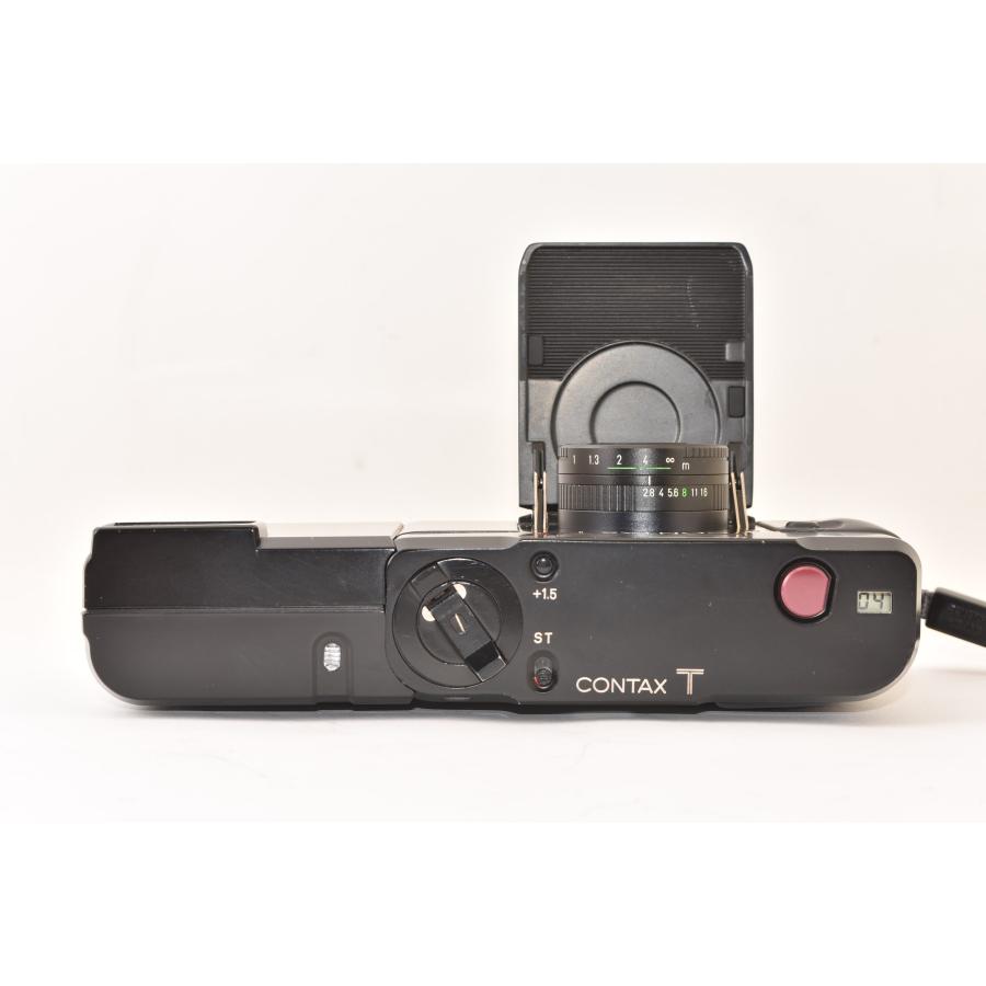 コンタックス CONTAX T ブラック 初代 + ストロボ付き コンパクト