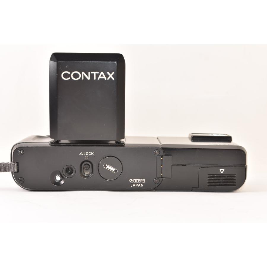 コンタックス CONTAX T ブラック 初代 + ストロボ付き コンパクト