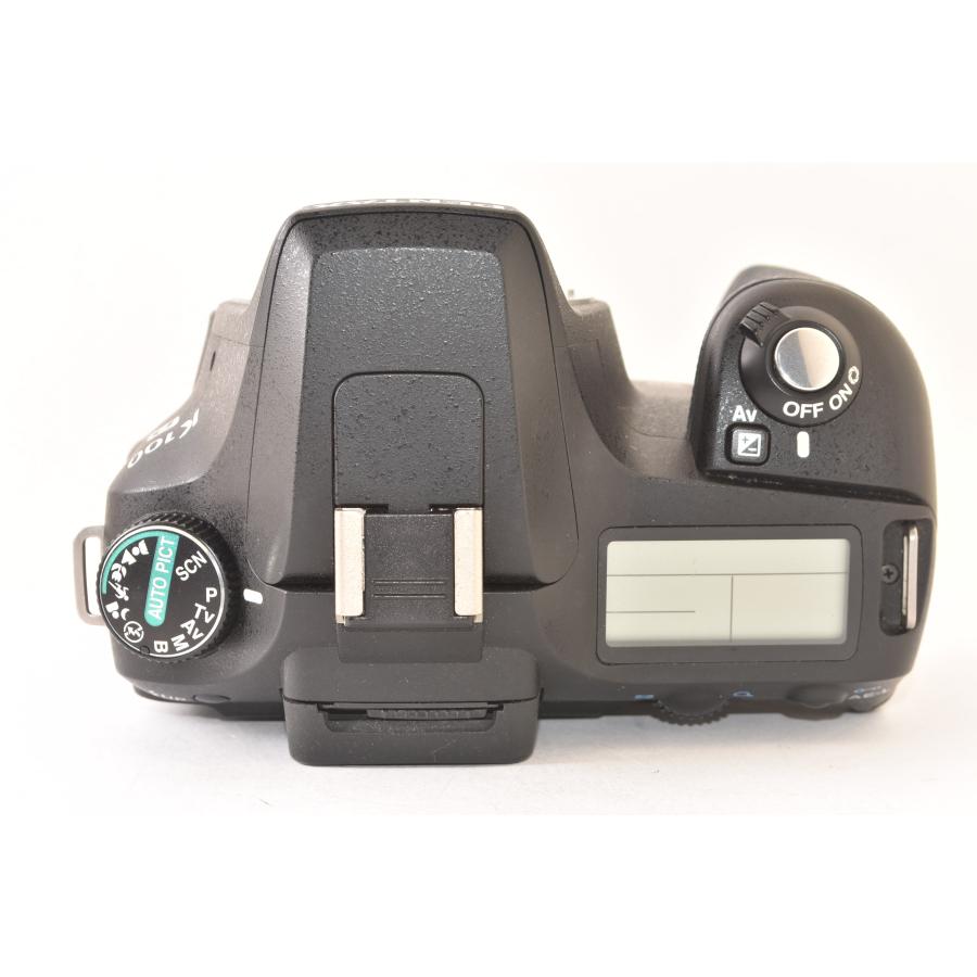 【ショット数少ない！】PENTAX K100D Pentax K100D DSLR w/18-55mm f3.5-5.6 zoom, manuals, book, strap