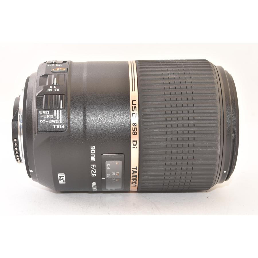 ☆ジャンク品☆ TAMRON タムロン SP 90mm F2.8 Di MACRO VC USD F004