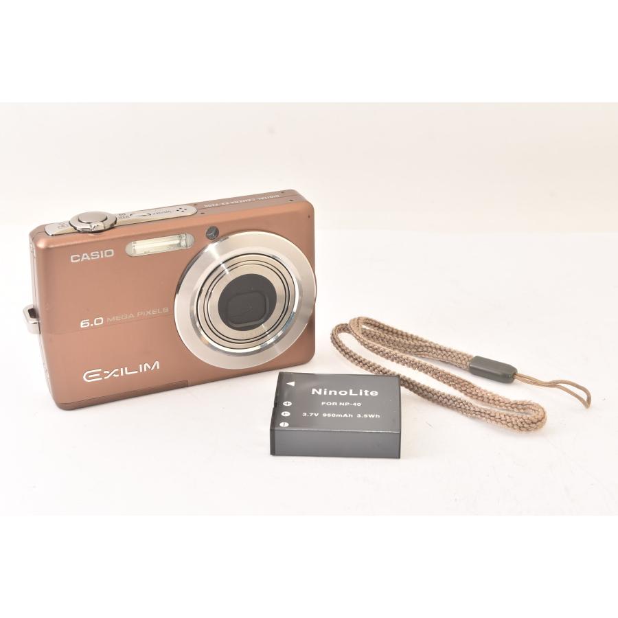 ☆ジャンク品☆ CASIO カシオ EXILIM ZOOM EX-Z600 ブラウン 