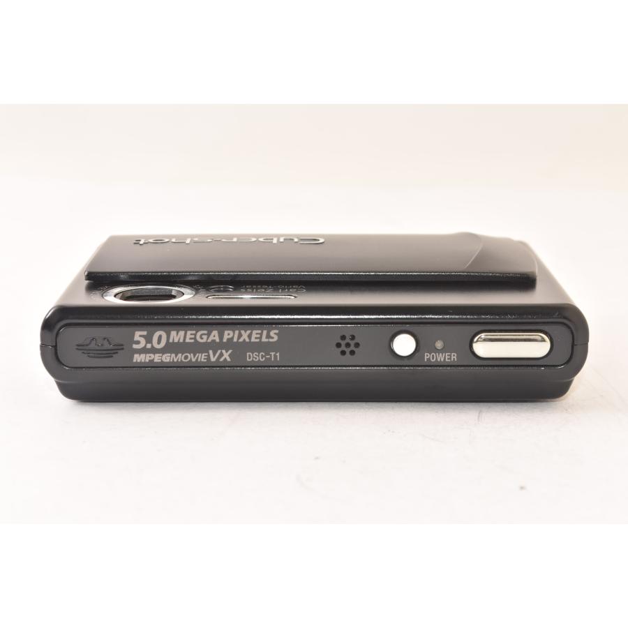 ☆ジャンク品☆ SONY ソニー Cyber-shot DSC-T1 ブラック コンパクト