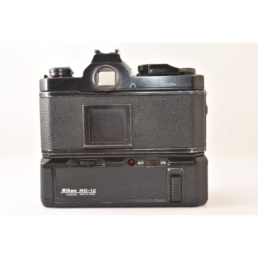 Nikon ニコン FM ボディ ブラック + MD-12 フィルム一眼レフカメラ