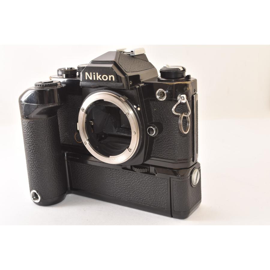 Nikon ニコン FM ボディ ブラック + MD-12 フィルム一眼レフカメラ