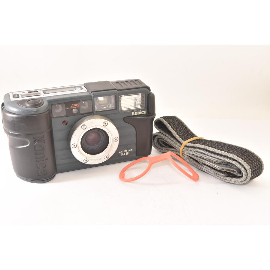 ☆ジャンク品☆ Konica コニカ 現場監督 28WB コンパクトフィルム