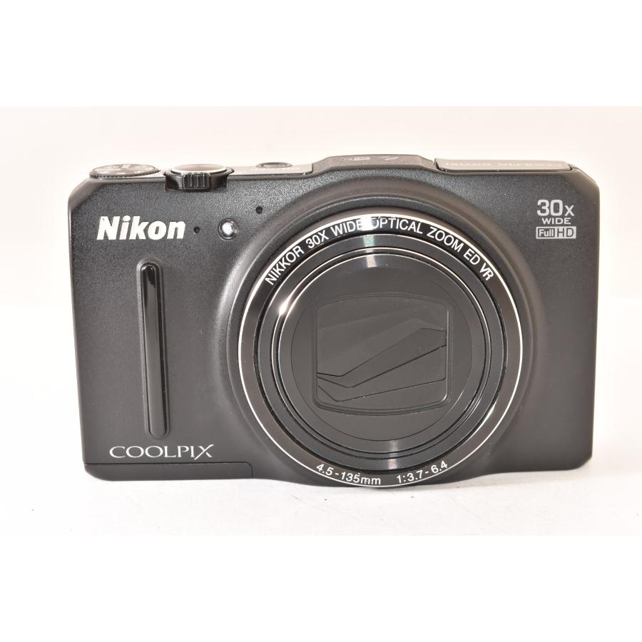 Nikon COOLPIX S9700 ブラック 動作確認済み 完品 良品 ニコン（Nikon） Nikon S9700 光学30倍 1605万画素 ブラック 良品 動作