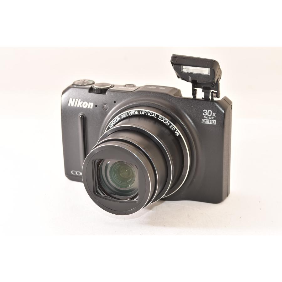 ☆訳あり品☆ Nikon ニコン COOLPIX S9700 ブラック コンパクト