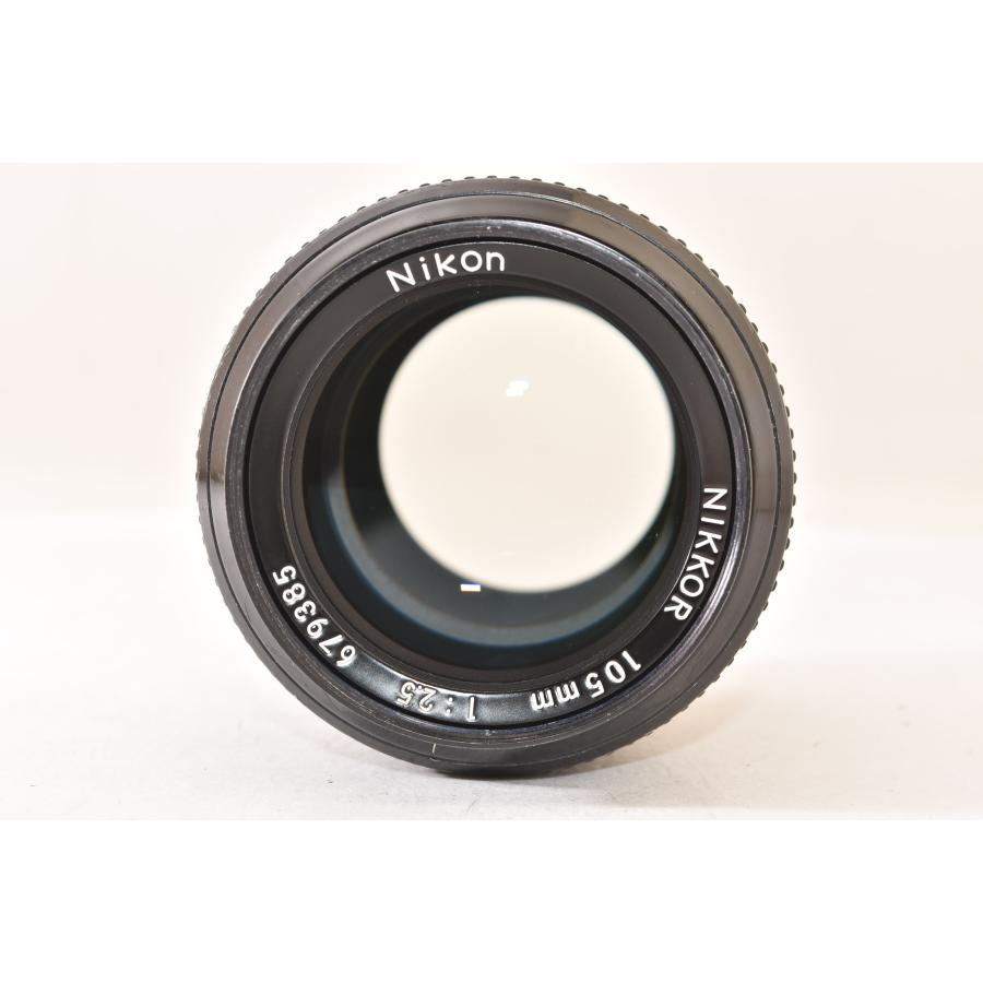Nikon ニコン NEW NIKKOR 105mm F2.5 専用フード付き J2603081