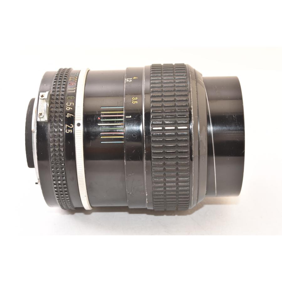 Nikon ニコン NEW NIKKOR 105mm F2.5 専用フード付き J2603081
