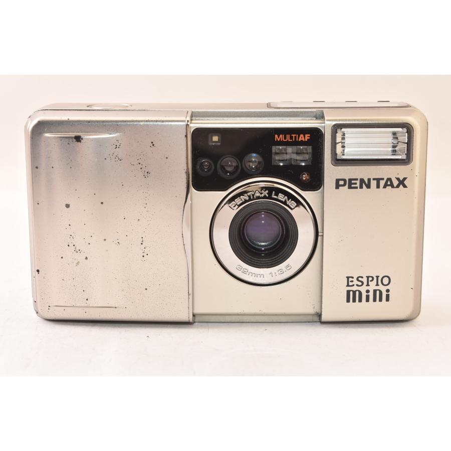 【ジャンク品】PENTAX ペンタックス　ESPIO mini フィルムカメラ ☆ジャンク品☆ PENTAX ペンタックス ESPIO mini 75years シルバー