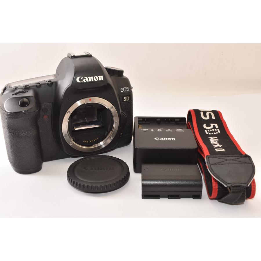 カメラ、光学機器 【1円】 キヤノン Canon EOS 5D Mark II ボディ