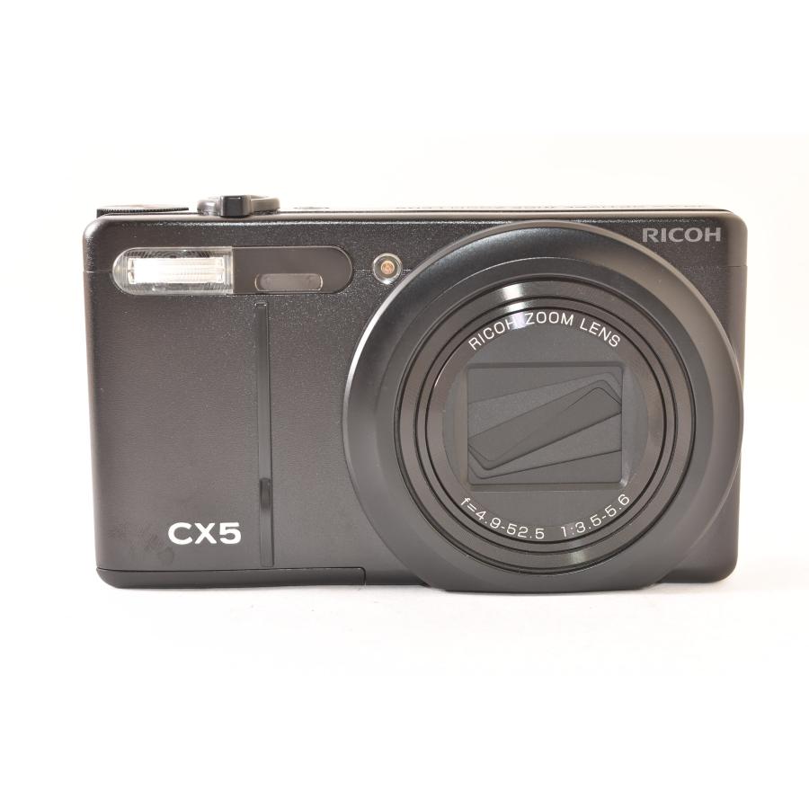 ☆ジャンク品☆ RICOH リコー CX5 ブラック コンパクトデジタルカメラ