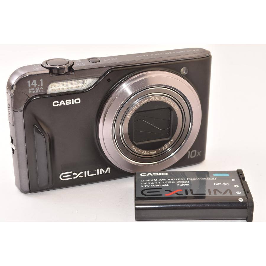 ■ 外観美品 ■ カシオ CASIO EXILIM EX-H15 ブラック CASIO カシオ EXILIM EX-H15 ブラック コンパクトデジタルカメラ
