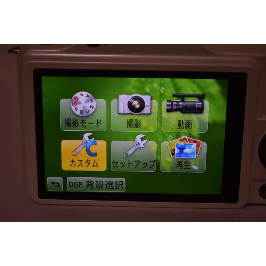 Panasonic パナソニック LUMIX DMC-GF5 ボディ シェルホワイト ミラーレス一眼カメラ J2604059の画像