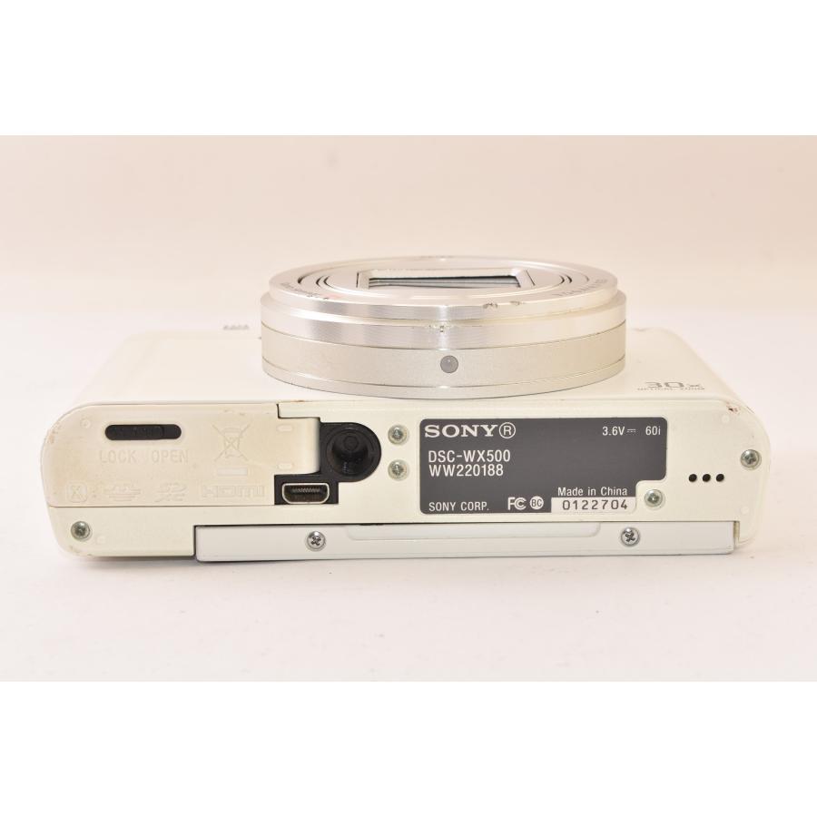 ☆ジャンク品☆ SONY ソニー Cyber-shot DSC-WX500 ホワイト