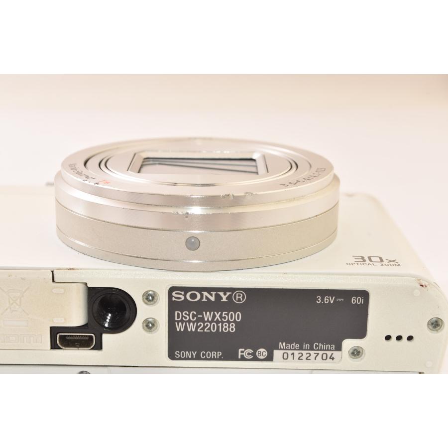 ジャンク品 SONY DSC-WX500 Cyber Shot デジタルカメラ ☆ジャンク品☆ SONY ソニー Cyber-shot DSC-WX500 ホワイト