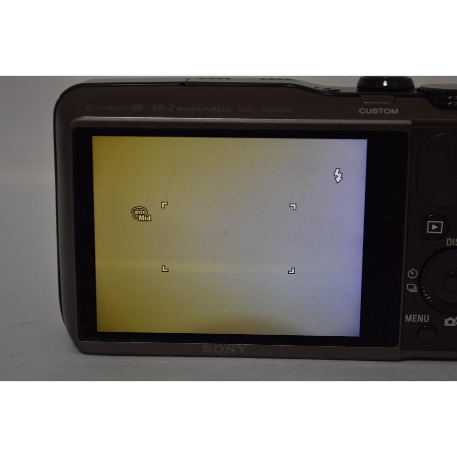 ☆ジャンク品☆ SONY ソニー Cyber-shot DSC-HX30V ブラウン