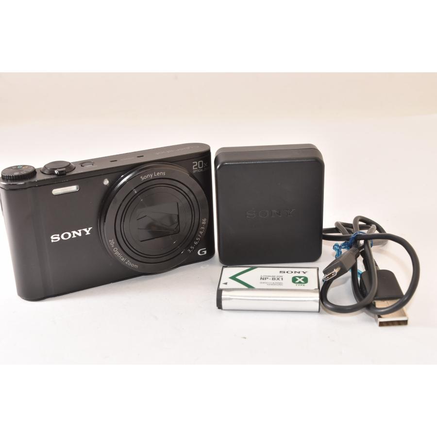 SONY ソニー Cyber-shot DSC-WX300 ブラック コンパクトデジタルカメラ