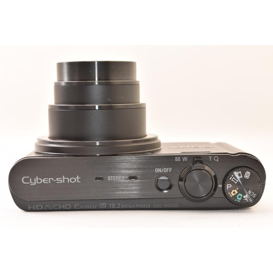 SONY ソニー Cyber-shot DSC-WX300 ブラック コンパクトデジタルカメラ
