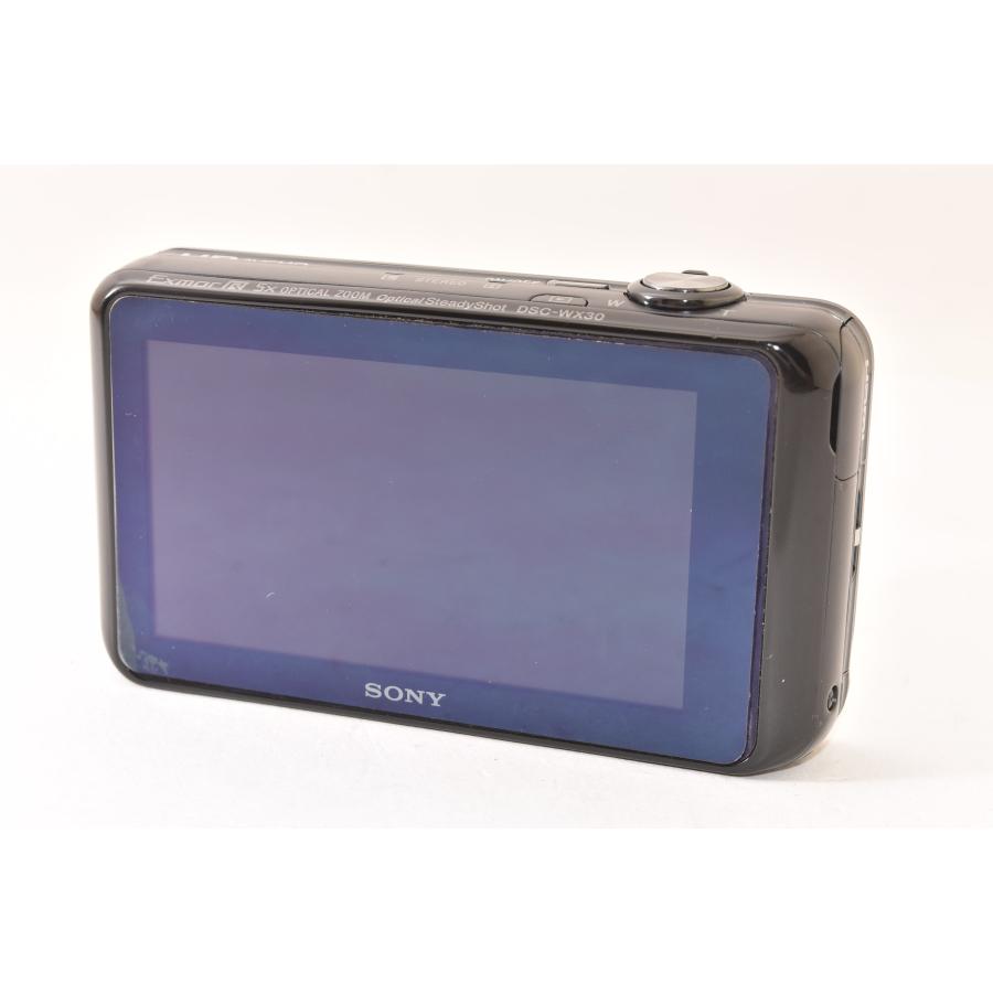 ☆ジャンク品☆ SONY ソニー Cyber-shot DSC-WX30 ブラック コンパクト