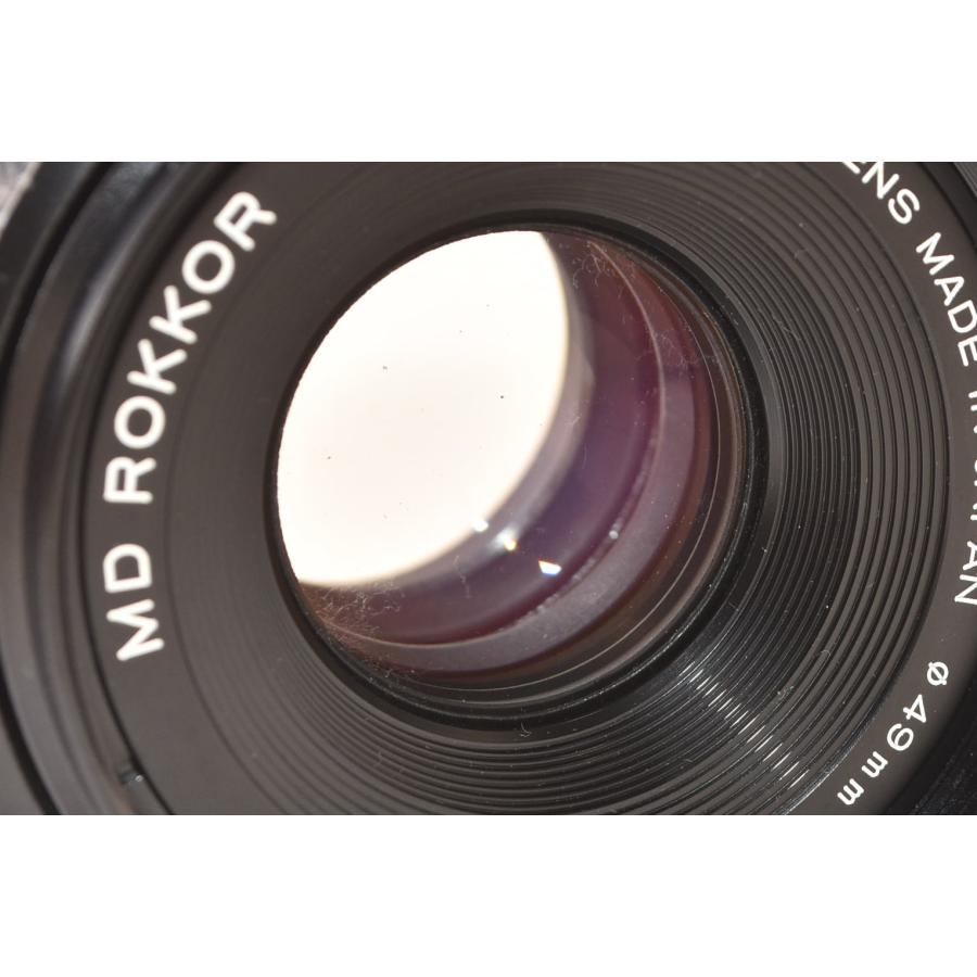 MINOLTA ミノルタ MD ROKKOR 45mm F2 J2605039 : KawachiCamera ヤフー