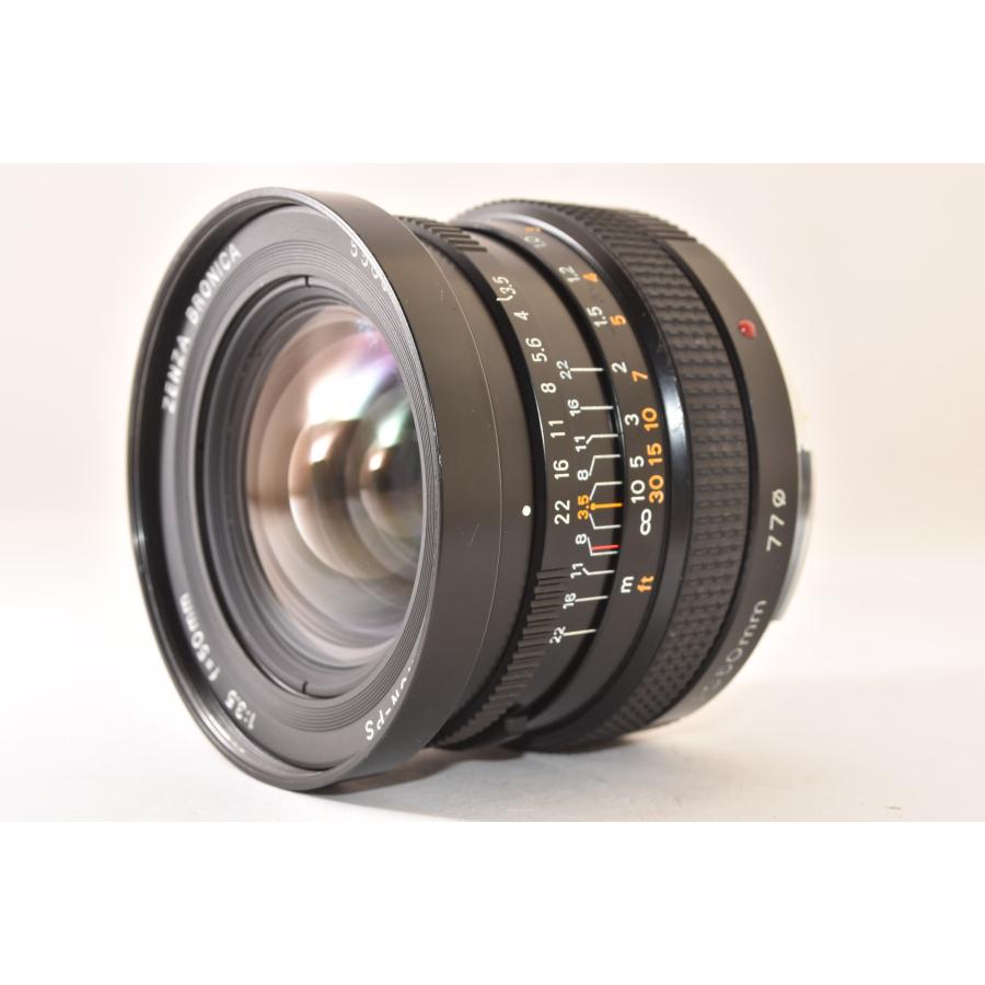 ZENZA BRONICA ZENZANON PS 50mm f3.5 美品 ZENZA BRONICA ゼンザブロニカ ZENZANON-PS 50mm F3.5 J2605051