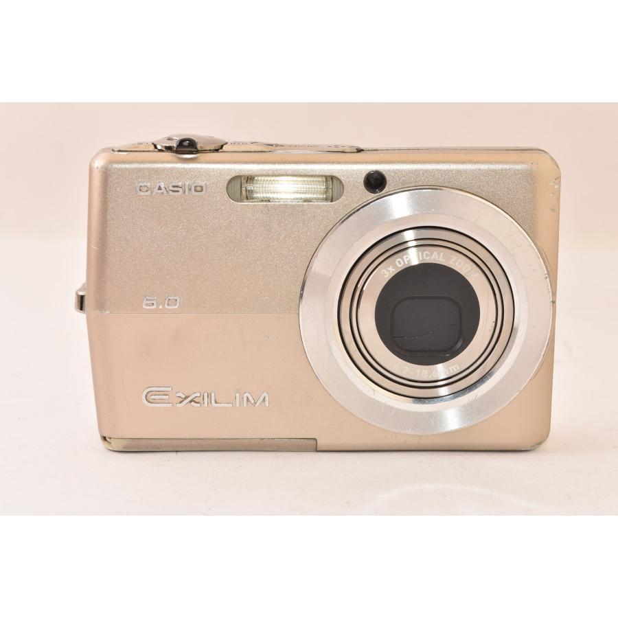 美品　CASIO EXILIM EX-Z600 カシオ　ゴールド　SDカード付き ☆ジャンク品☆ CASIO カシオ EXILIM EX-Z600 ゴールド コンパクト