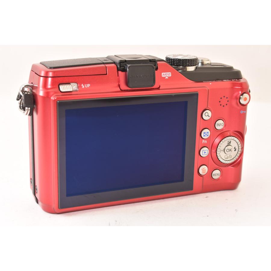 ☆訳あり品☆ OLYMPUS オリンパス PEN E-PL2 ボディ レッド ショット数