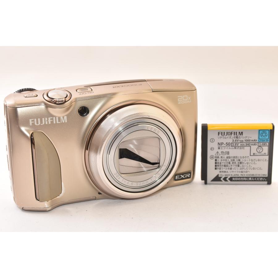 ☆訳あり品☆ FUJIFILM フジフイルム FinePix F1000EXR ゴールド