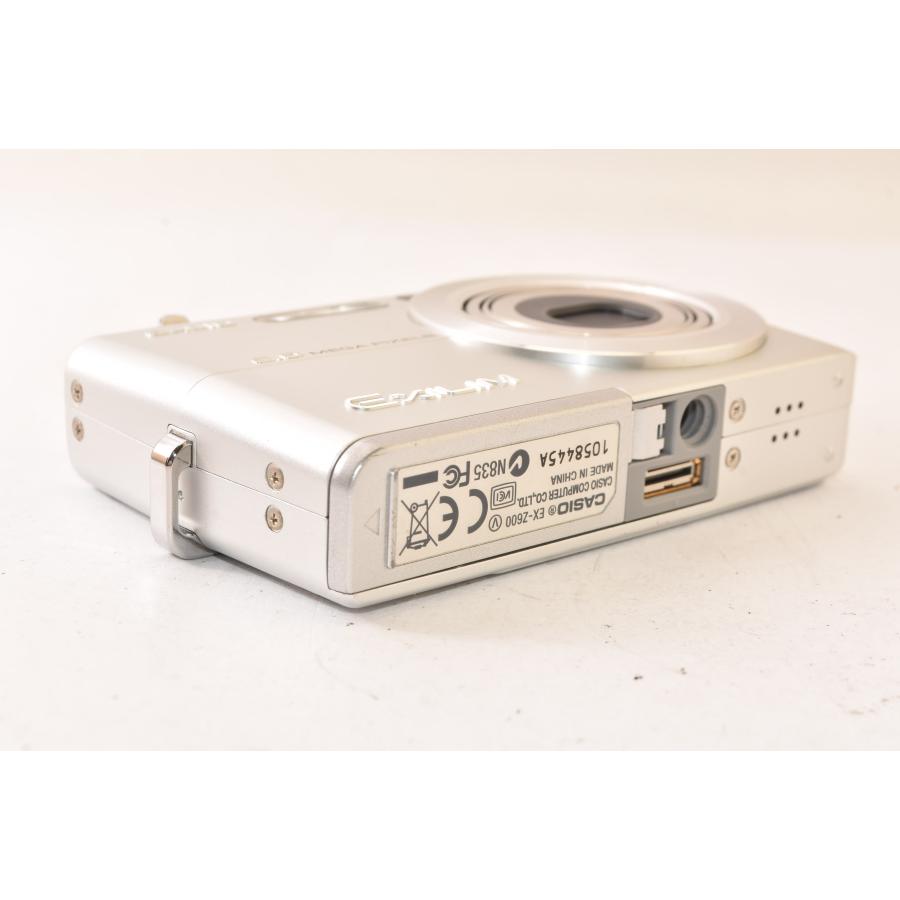 ☆ジャンク品☆ CASIO カシオ EXILIM EX-Z600 シルバー コンパクト