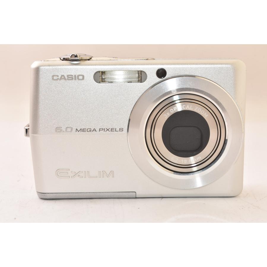 【美品】CASIO EXILIM デジタルカメラ EX-Z600 シルバー ☆ジャンク品☆ CASIO カシオ EXILIM EX-Z600 シルバー コンパクト