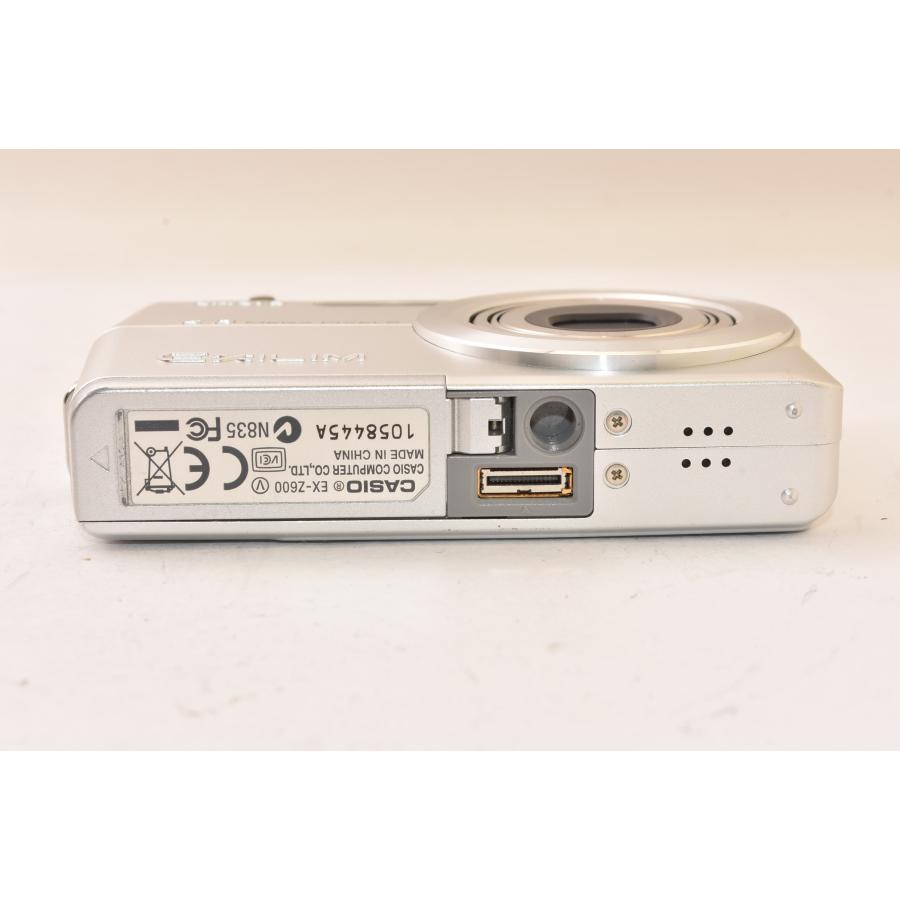 ☆ジャンク品☆ CASIO カシオ EXILIM EX-Z600 シルバー コンパクト
