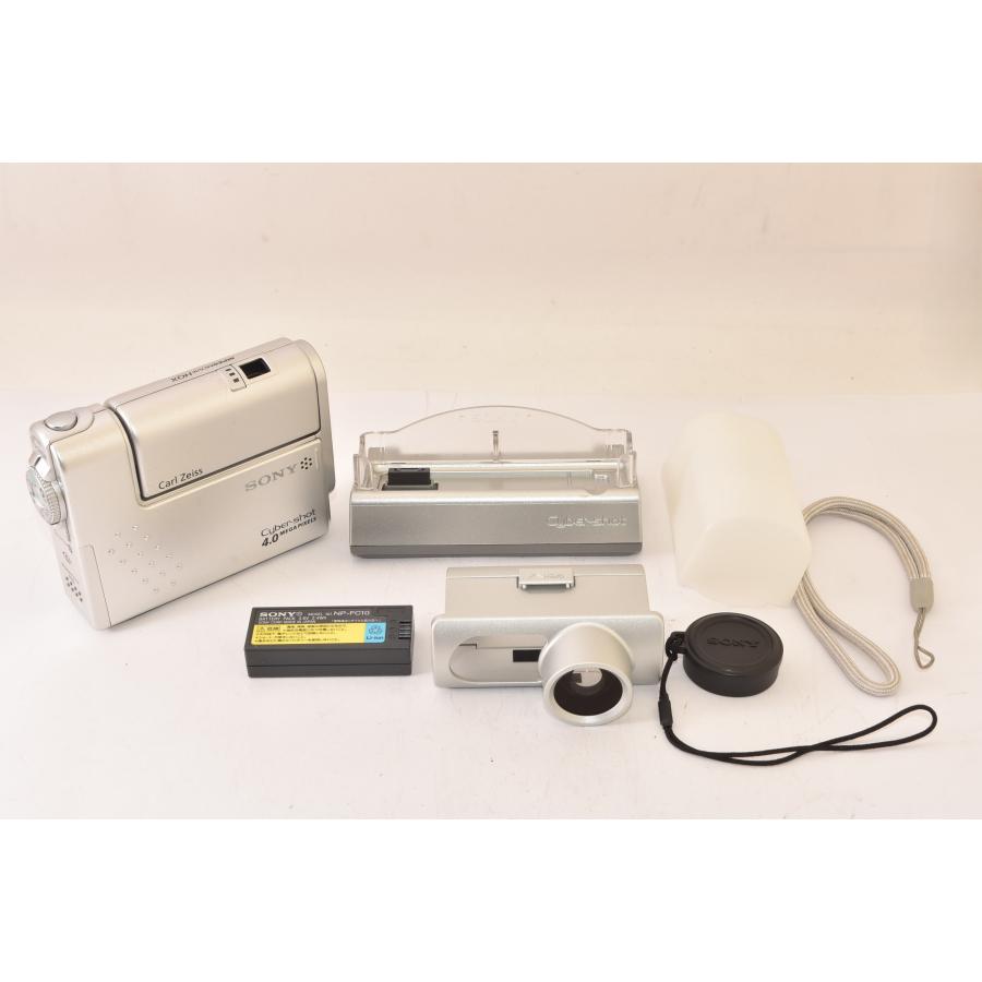 ☆ジャンク品☆ SONY ソニー Cyber-shot DSC-F77 シルバー コンパクト