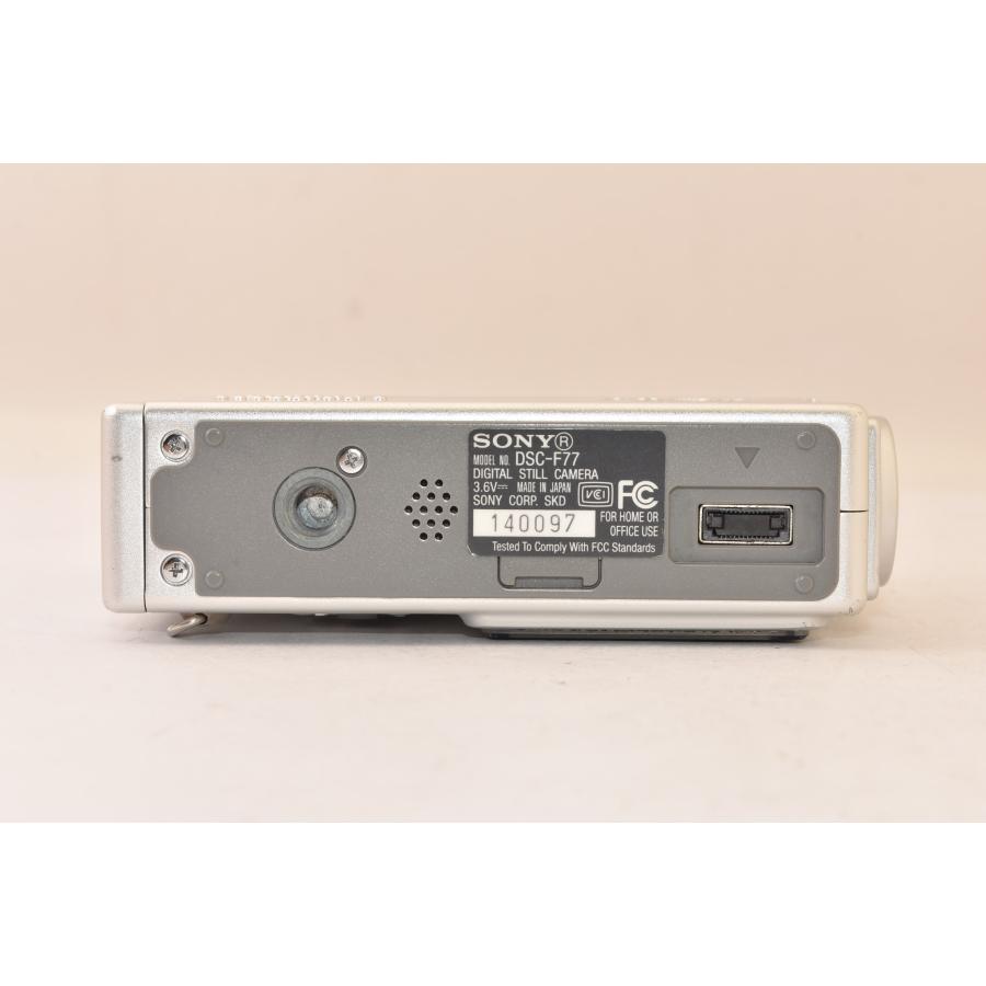 ☆ジャンク品☆ SONY ソニー Cyber-shot DSC-F77 シルバー コンパクト
