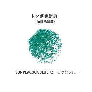 トンボ 色辞典 単色 V06 Peacock Blue ピーコックブルー A カワチ画材ヤフー店 通販 Yahoo ショッピング