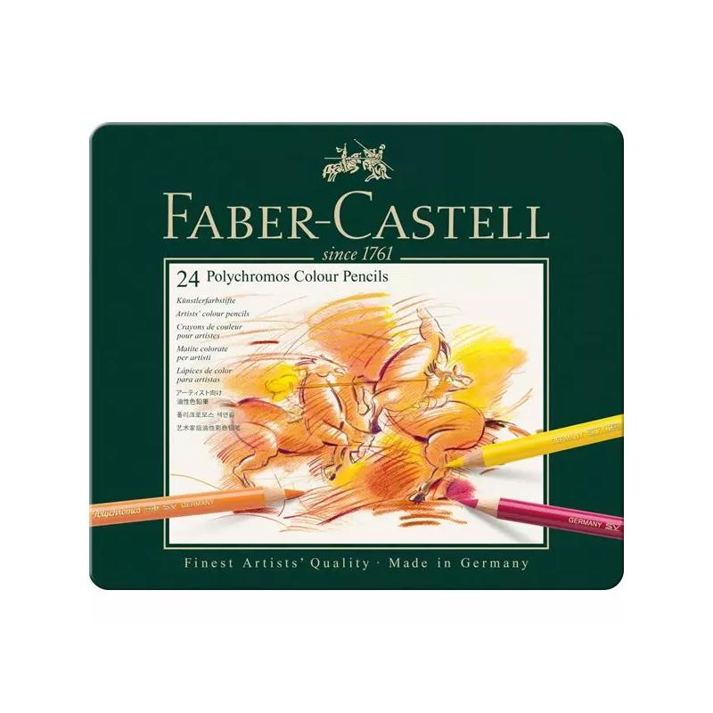ファーバーカステル ポリクロモス 油性色鉛筆 24色 : カワチ画材ヤフー
