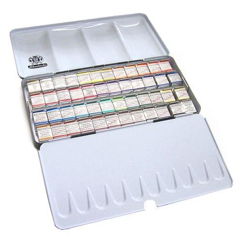 シュミンケ ホラダム 固形水彩絵具 ハーフパン47色+オックス シュミンケ ホラダム 固形水彩絵具 ハーフパン47色+オックス
