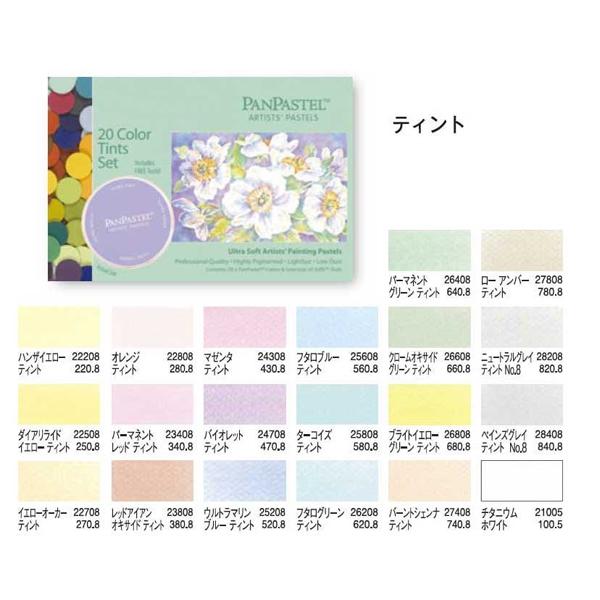 パンパステル 20色セット ティント :C033013:カワチ画材ヤフー店