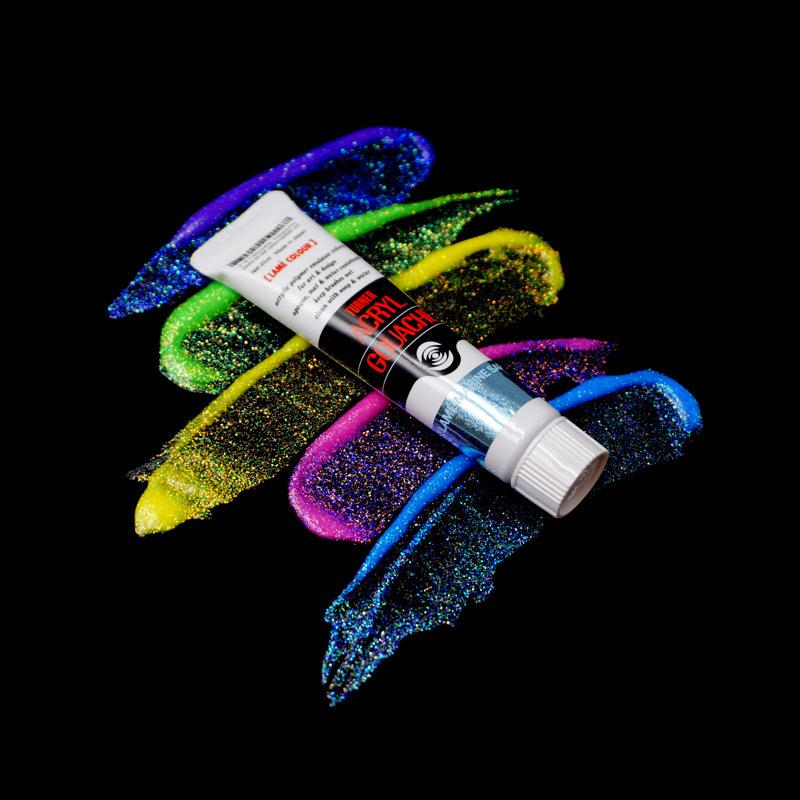 アクリルガッシュ ターナー ラメカラー 20ml 229-B ラメオレンジ