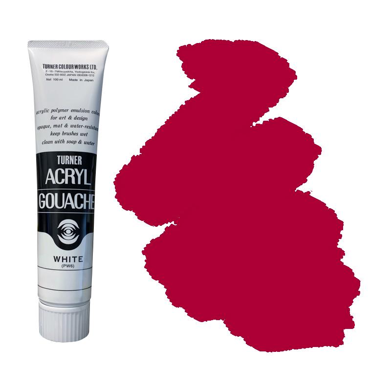 アクリルガッシュほか画材 アクリルガッシュ ターナー 普通色 40ml 25-A ピンク : カワチ画材