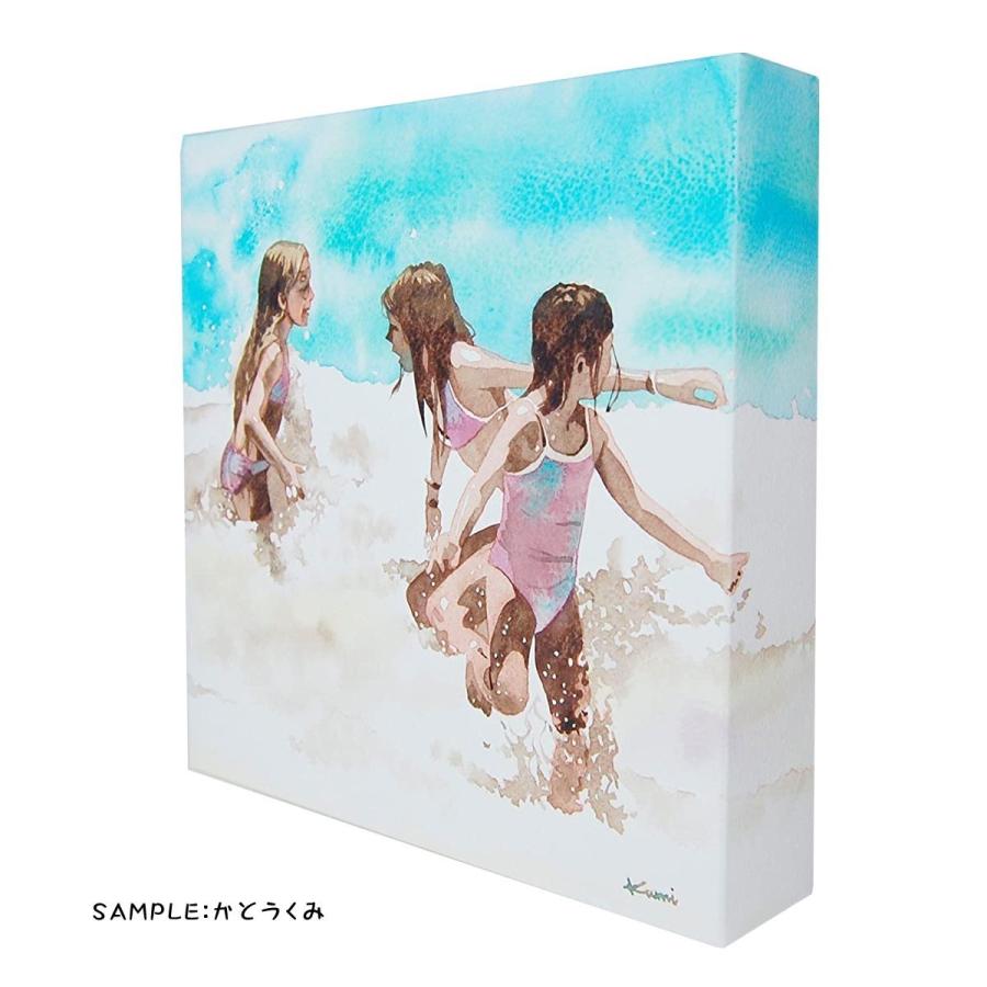 do-Art. ペーパー3Dキャンバス 10cm 角 ホワイト 1枚入 : カワチ